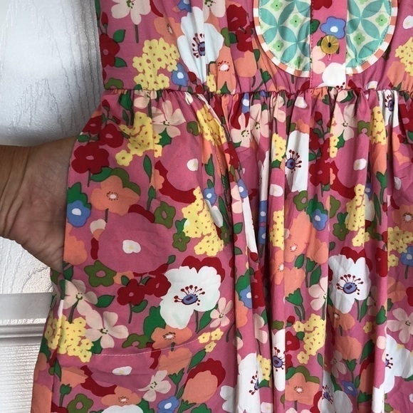 matilda Jane dress NWT. Floral on pink background. - Picture 4 of 9